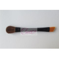 Cepillo de ojos de madera doble eyeliner cepillo de ojos cabello de cabello